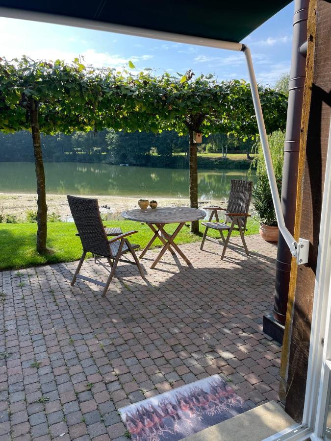 Gemuetliches Fachwerkhaus Am See Mit Kamin Warendorf Exterior photo